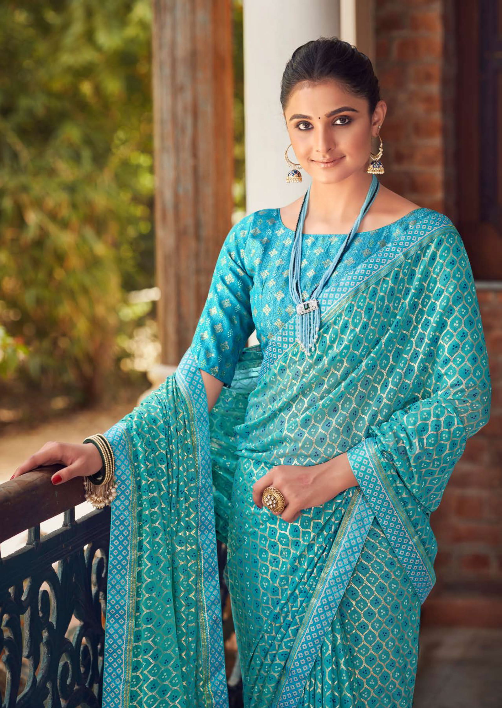 Kashvi Shring New Printed Designer Ethnic Wear Latest Saree Collection